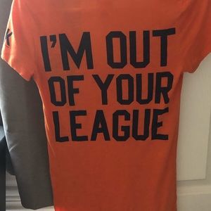 PINK Victoria’s Secret MLB Astros Shirt Size XS